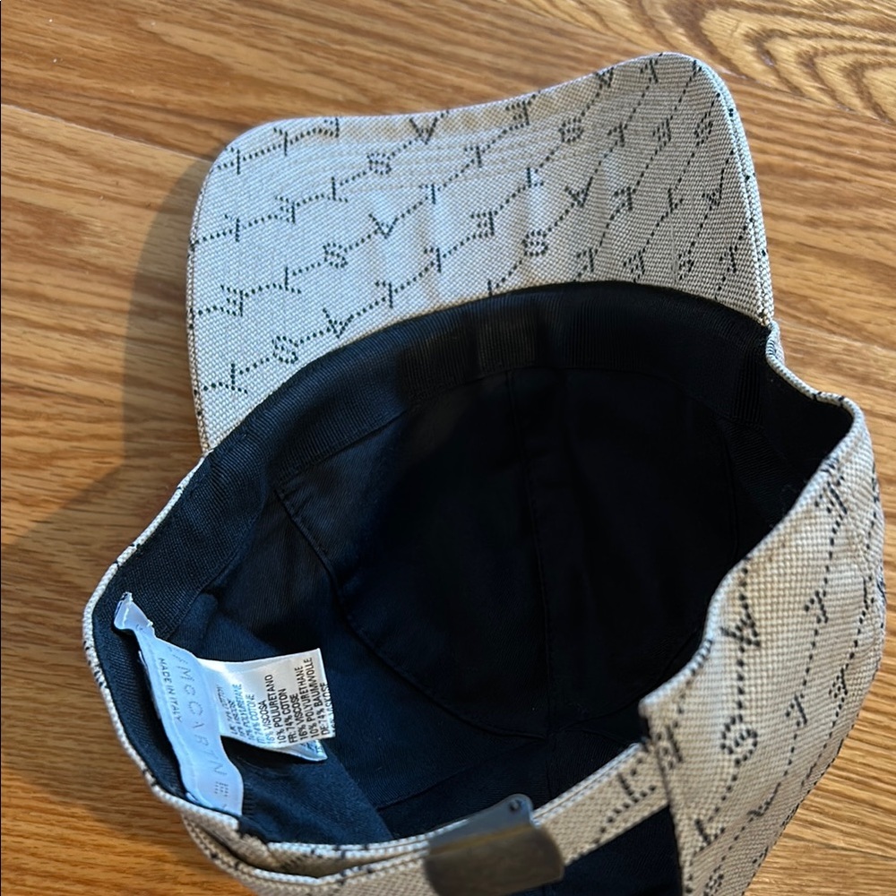 Stella McCartney Tan Patterned Cap - Picture 3 of 5